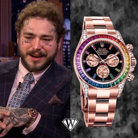 post malone rolex|post malone 45mm watch.